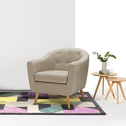 IKAYAA Armchair Sofa Accent Chair Lounge Furniture for Living Rooms