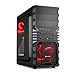 Produktbild Sharkoon VG4-W Rot PC-Gehäuse mit Window Kit (2x USB 3.0, 2x USB 2.0, ATX) schwarz/rot