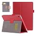 Produktbild Honor Waterplay 10.1 Hülle, ISIN Huawei Honor Waterplay 10.1/dtab d-01K Tablet PC Handy Premium PU-Leder Schutzhülle Tasche Stand Cover mit Handschlaufe,Stylus Halter und Kartenschlitz (Rot)