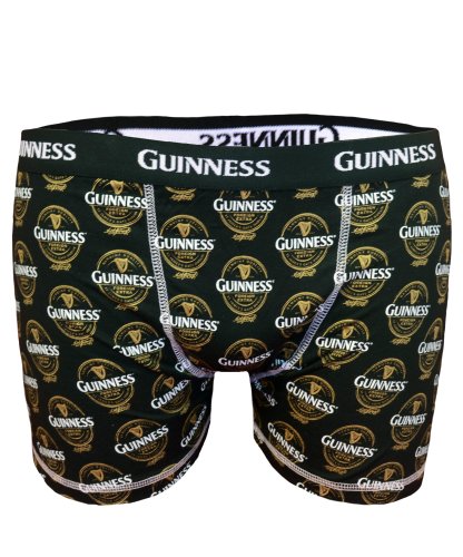 Guinness Official Merchandise - Boxer, Uomo, Nero (Black), L