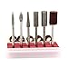 CoastaCloud 10V/220V Adjustable 25,000 rpm fast Professional Electric Nail Art Salon Drill Glazing Machine Manicure Pedicure Kit Art File Bit Acrylic Manicure Pedicure Band with Foot Pedal UK Plug