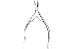 SHAKEEL Cuticle Cutter for Nails, Cuticle Trimmer Clippers, Nail Cuticle Remover Tool, Stainless Steel Cuticle Nippers, Cutter Scissors Professional for Manicures and Pedicures