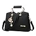 Produktbild Damen Handtaschen Art Und Weise Wild Große Tasche Einfach Schulter Kurierbeutel Elegant Temperament Süß Parteibeutel,Black-OneSize