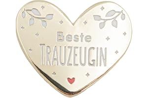 Manahia Emaille-Anstecknadel Geschenk Trauzeugin - Beste Trauzeugin - Schmuck - Hochzeitsankündigung - Anfrage Zukünftige Trauzeugin - Anstecknadel, Brosche Trauzeugin, Junggesellinnenabschied