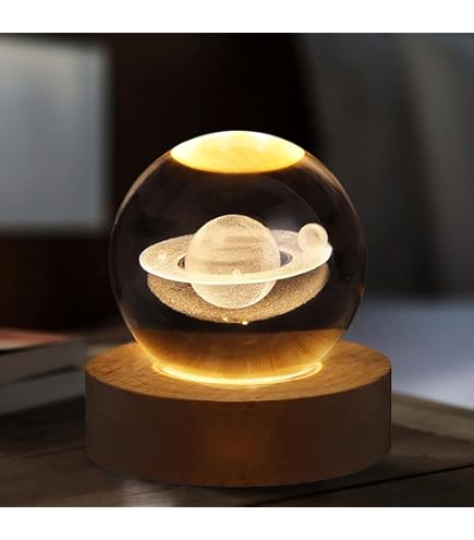 Lampe De Nuit 3D Dauphin Boule De Cristal 80mm - Ornements En Verre Premium 16 Couleurs Avec Télécommande - Cadeau Enfant Et Déco Maison