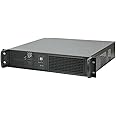 19" chassis de serveur/ IPC-C238 / rack 2U / seulement 38cm de profondeur
