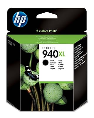 HP 940XL Cartouche d'Encre Noir Grande Capacité Authentique (C4906AE)
