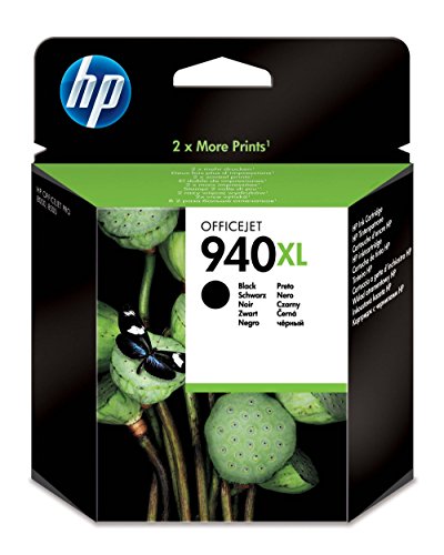 HP 940XL Cartouche d'Encre Noir Grande Capacité Authentique (C4906AE)