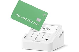 SumUp Solo Lite Bundle – Portable Card Reader and Dock | Contactless, Chip & Mobile Payments | Compatible with iOS & Android | Perfect for Small Business, Retail, Market, Salons etc