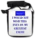 Produktbild I Would Not Wish This On My Greatest Enemy Schultertasche