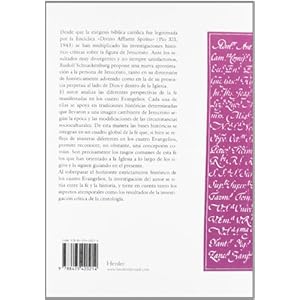 La persona de Jesucristo : reflejada en los cuatro evangelios (Biblioteca Herder)