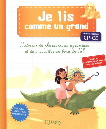 couverture de : Histoires de pharaons, de pyramides et de crocodiles sur ...