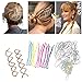 Ultimate Hair Styling Tools Accessories DIY Kit Set BONUS eBook for Girls Women