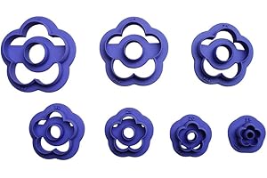 KBC Emporte-pièce pour Pâte Polymère, Fleur Outil de Création DIY