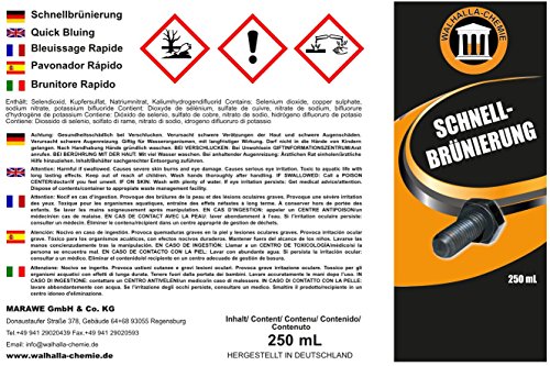 Brünierung 250 mL – Streichbrünierung und Tauchbrünierung, Schnellbrünierung - 4