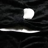 Très Chic Mailanda Unisex Erwachsene Schlafanzug Karneval Tier Cosplay Plüschtier Kapuzenkostüm(Panda) - 