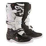  Botas moto Cross niño Alpinestars Tech 7S negro blanco