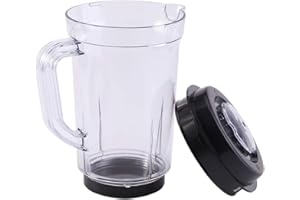 ARAMOX Pichet de coupe pour Magic Bullet Mug de rechange Pichet de mélange avec couvercle Pièces d'assemblage 1000ML pour Magic Bullet Mélangeur Mélangeur Juicer Magic Bullet