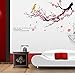 Produktbild Pflaumenblüte Winter Süße Wandaufkleber Für Wohnzimmer Windows Tv Hintergrund Wand Kunst Poster Dekor Aufkleber Wandbild