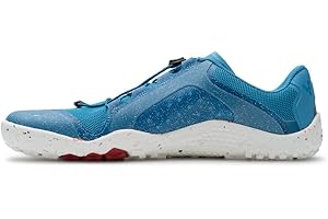 VIVOBAREFOOT Primus Trail II FG, Womens Recycled Breathable Mesh Off-Road Shoe with Barefoot Firm Ground Sole