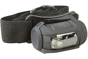 KOMBAT TACTICAL MILITARY Army Combat Military Predator Headlamp II Head Torch Camping LED Lamp Red Filter Black