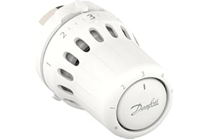 Danfoss React M30x1,5, termostatyczny zawór chłodnicy z mieszkiem termostatycznym wypełnionym płynem i wbudowanym czujnikiem