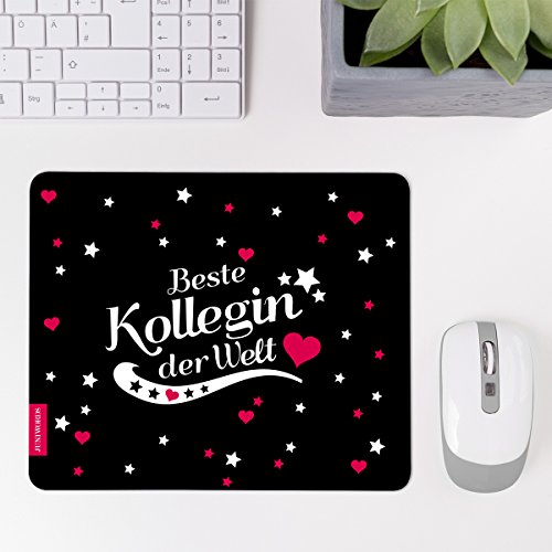 Wandkings Mousepad / Mauspad mit Schriftzug „Beste Kollegin der Welt“ – ideales Geschenk für die Kollegin - 3