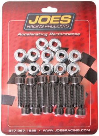 Joes Racing 25597 1/4"-12" x 1-1/4" Hub Stud Kit, (Pack of 12)