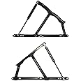 Heavy Duty Gas Spring Strut Lift Up Bed Frame Hinge Set, Pneumatic Lifter for Ottoman, RV, Mattress, Box Beds, Sofa Storage Space Saver