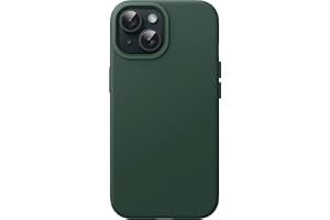 JETech Silikonskal för iPhone 15, Midnattsgrön