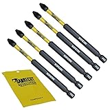 5 piezas 89 mm SabreCut magnético impacto Driver Bits incluyendo bolsa