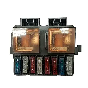 12V 2Way Circuit Car Boat Auto Automotive Relay Blade Fuse Box Holder Kits