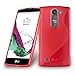 Produktbild Cadorabo DE-105515 LG G4c / G4 Mini/Magna Handyhülle aus flexiblem TPU Silikon im S-Line Design Rot