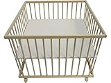 Laufgitter natur lackiert 100x100 Buche