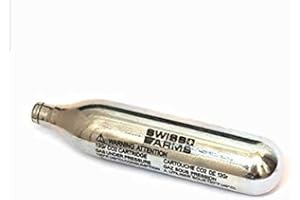 ARMERIAONLINE SINCE 1999 30 SWISS ARMS BOMBOLETTE CO2 SOFT AIR GAS 12G PER PISTOLA