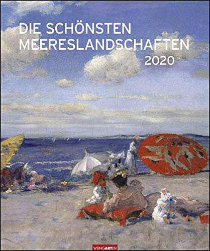 Die schönsten Meereslandschaften. Wandkalender 2020. Monatskalendarium. Spiralbindung. Format 46 x 55 cm