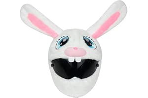 CYKAPU Motorcycle Helmet Cover, Personalized Motorcycle Helmet Funny Full-Face Protection Cover, Funny Full Face Helmet for Motorcycle Helmets Decoration (Without Helmet)