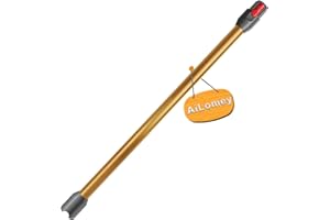 AiLomey Tubo de Extensión para Dyson V12 Detect Slim Aspiradora, Tubo Repuestos Longitud 74 CM, Oro