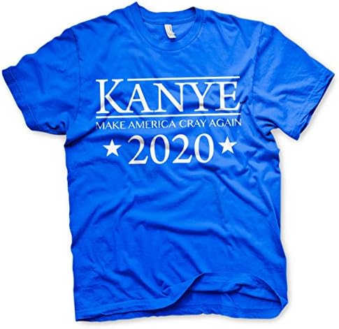 Officially Licensed Merchandise Make America Cray Again T-Shirt (Blue), X-Large