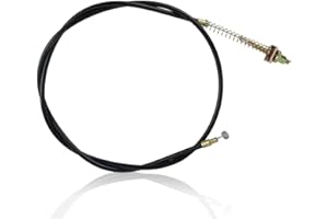 Wai Danie 120cm 47'' Câble de Frein Arrière Compatible avec Yamaha PW50 Y-Zinger 50 PY50 Frein à Tambour Arrière/Yamaha Peewee PW50 1981-2009 Avec Freins à Tambour Accessoires Moto