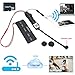 Price comparison product image WISEUP 8GB 1280x720P HD IP Network Spy Cameras Mini DIY WiFi Module Camcorder Motion Activated Video Recorder Support Multiple Users Remote View and Control Simultaneously