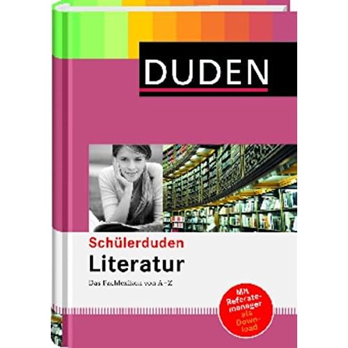 [PDF] Duden. Schülerduden Literatur: Das Fachlexikon von A - Z KOSTENLOS DOWNLOAD