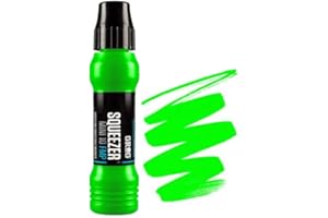 MONTANA Graff City Grog, mini bolígrafo recargable Squeezer Neon Green - FMP-15, 1 pieza