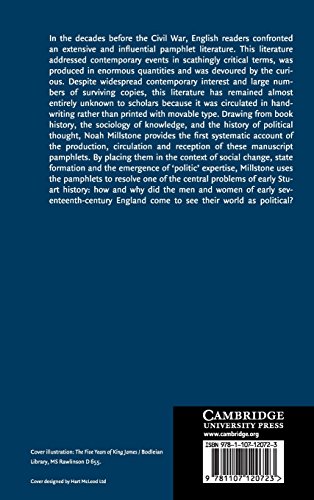 Livres Couvertures de Manuscript Circulation and the Invention of Politics in Early Stuart England