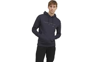 JACK & JONES Herren Hoodie Kapuzenpullover JJESTAR JJ Sweat Hood - Relaxed Fit