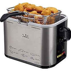 Jata - FR326E - Friteuse, 1000 watts, Couleurs Noir / Argent, 1,5L