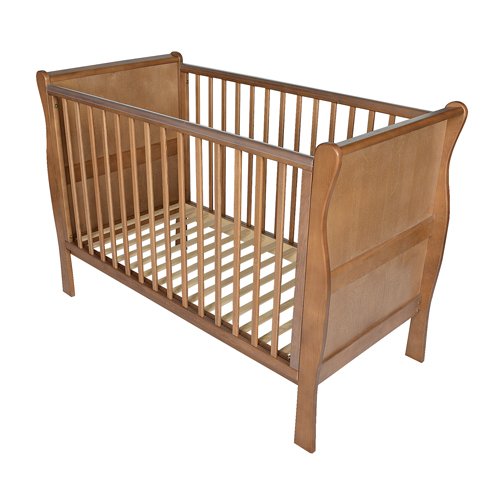 Tots Cots Sleigh Cot/Daybed (Cocoa)