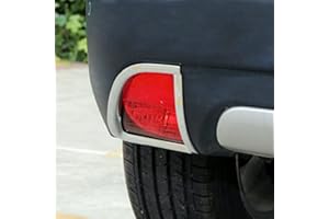 HIGH FLYING pour 2008 2014-2018 Feux Antibrouillard Arrière Garniture décorative Coque Accessoire Auto 2 pièces