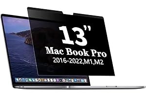 Pozlle Magnetischer Sichtschutz kompatibel mit MacBook 13 Zoll (2012-2017), Anti-Blau-Licht-Blendfilter, privater Bildschirmschutz für Mac 13-Zoll-Laptop-Computer.