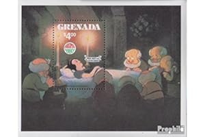 Prophila Collection Grenada Block 92 (Completa Edizione) MNH ** MNH 1980 Neve (Francobolli per i Collezionisti) Fumetto